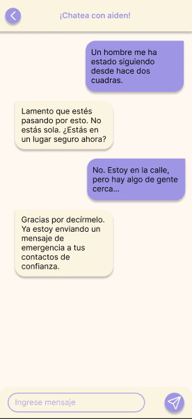 Chat / alerta